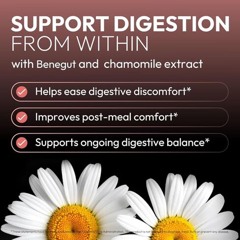 O'blossom Bloating Banish with Benegut - Gut Health for Women, Patented Probiotics for Digestive Health, Clinically Studied Relief in 90 Minutes, Supports Gut Lining Integrity in Saudi Arabia