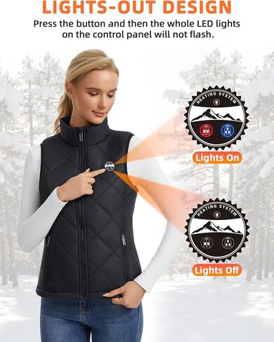 Professional Women's Heated Vest with Universal USB Cable (Battery Pack Not Included) in Saudi Arabia