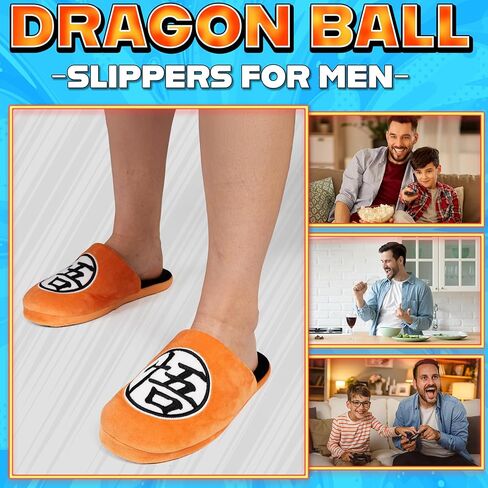 Get Trend Slippers for Men, Teens, Slip On Mules, Bedroom Slippers, Indoor Non Slip House Shoes, Anime Gifts for Men in Saudi Arabia