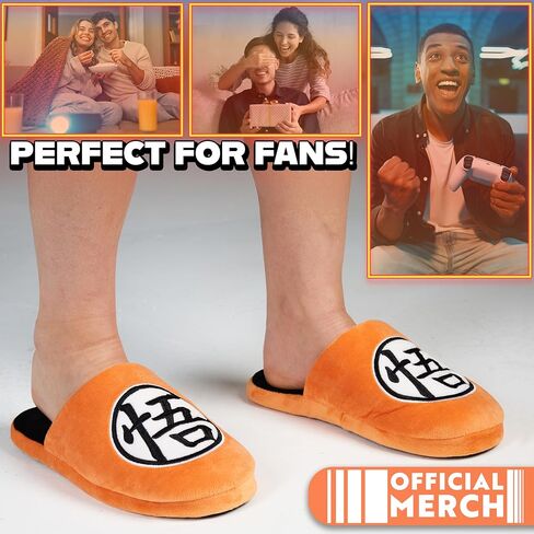 Get Trend Slippers for Men, Teens, Slip On Mules, Bedroom Slippers, Indoor Non Slip House Shoes, Anime Gifts for Men in Saudi Arabia