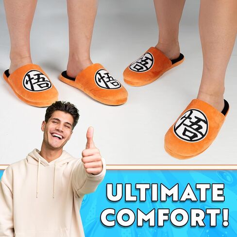 Get Trend Slippers for Men, Teens, Slip On Mules, Bedroom Slippers, Indoor Non Slip House Shoes, Anime Gifts for Men in Saudi Arabia