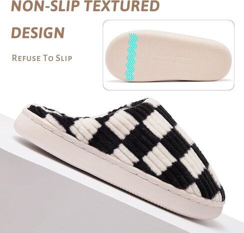 Guyarns Kids Slippers for Boys and Girls Plush Lined Memory Foam Comfort Non-Slip Sole Warm Winter House Shoes for Toddlers & Big Kids Indoor/Outdoor Wear in Saudi Arabia