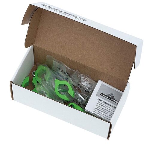 نظام ربط أدوات بيك وركس، مشبك دائري 7/8 بوصة، HDPE، أخضر، V8561401 in Kuwait