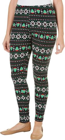 Allison Brittney Women's Christmas Tree All Over Print Leggings in Saudi Arabia