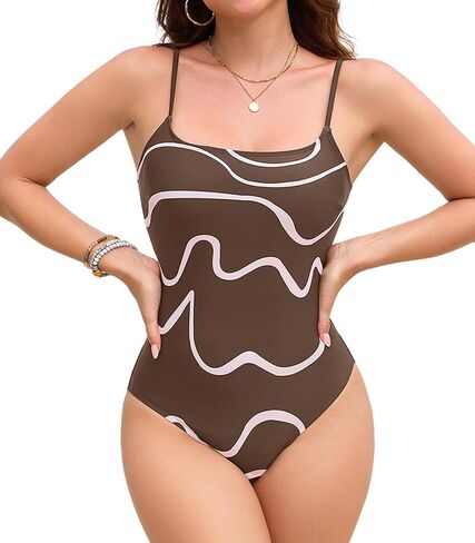 RIHOAS One Piece Swimsuit for Women High Elasticity Adjustable Straps | Ultimate Comfort & Confidence for Beach Vacation in Saudi Arabia