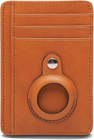 Bosca Old Leather-Airtag Seven-Pocket ID Card Case, Black, One Size in Saudi Arabia