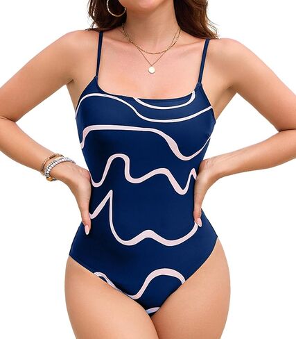 RIHOAS One Piece Swimsuit for Women High Elasticity Adjustable Straps | Ultimate Comfort & Confidence for Beach Vacation in Saudi Arabia