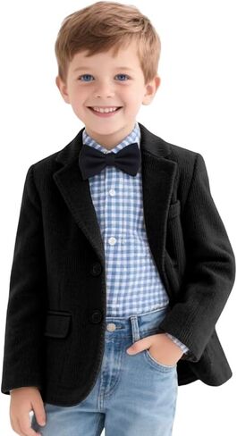 بدلة سروال قصير للأولاد بتصميم عتيق سترة بقصة ضيقة مجموعة بدلات منفصلة للزفاف سترة تكس للحفلات الراقصة معطف رياضي قصير للأولاد in Kuwait