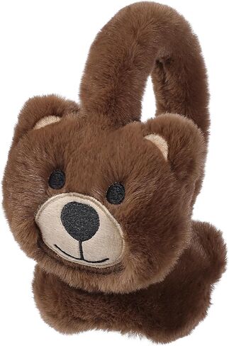 Girls Ear Muffs Cute Cat Earmuffs Winter Plush Ear Warmer Outdoor Ear Covers for Kids in Kuwait