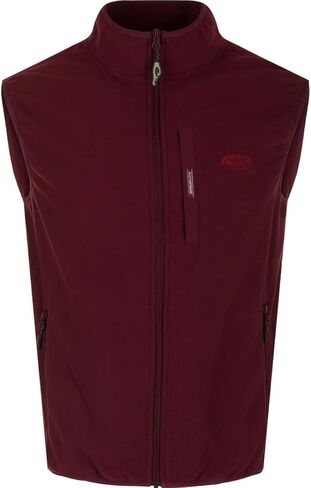 Drake Waterfowl Camp Fleece Vest in Saudi Arabia
