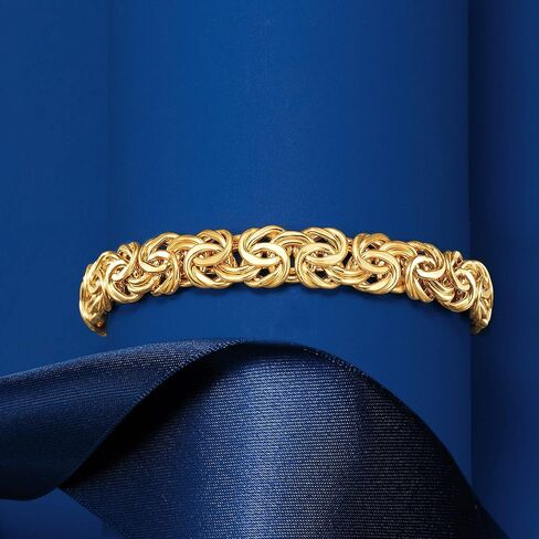 Ross-Simons 14kt Yellow Gold Byzantine Bracelet in Saudi Arabia
