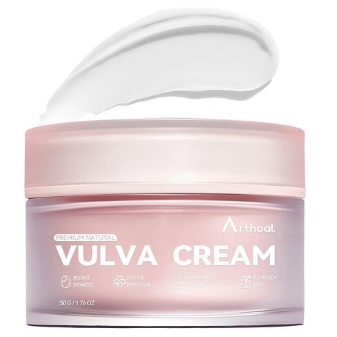 Vulva Moisturizing Cream for Women | Estrogen-Free Menopause Support, pH Balanced Formula | Vaginal Moisturizer Natural Ingredients for Dryness, Itching, Irritation, Odor Relief | 1.76oz in Saudi Arabia