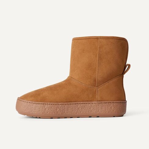Amazon Essentials girls Faux Fur Lined Low Ankle Boots in Saudi Arabia