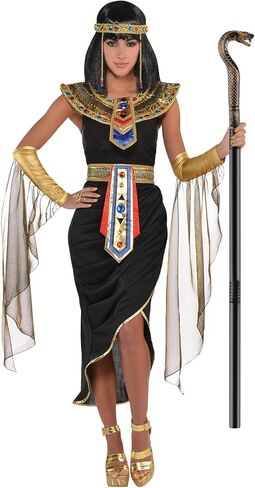 3 عبوات من زي الفرعون لعصا الأفعى للبالغين، عصا الكوبرا المصرية على شكل عصا مشي على شكل ثعبان لمستلزمات حفلات الهالوين in Kuwait