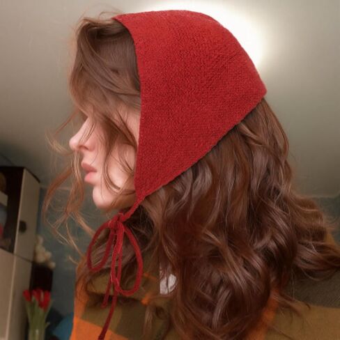 Winter Ear Warmers for Women Muffs Balaclava Head Knit Hooded Scarf Ear Protection Hat Cover Wrap Scarves Hijab Cap in Saudi Arabia