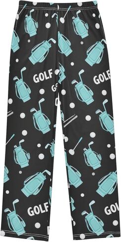 Pajama Pants Pizza Pepperoni Pattern Soft Pajama Sleep Pant Long Pj Bottoms S in Saudi Arabia