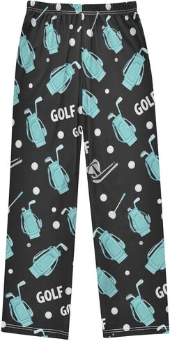 Pajama Pants Pizza Pepperoni Pattern Soft Pajama Sleep Pant Long Pj Bottoms S in Saudi Arabia