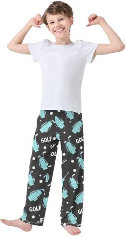 Pajama Pants Pizza Pepperoni Pattern Soft Pajama Sleep Pant Long Pj Bottoms S in Saudi Arabia