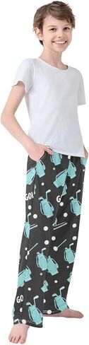 Pajama Pants Pizza Pepperoni Pattern Soft Pajama Sleep Pant Long Pj Bottoms S in Saudi Arabia