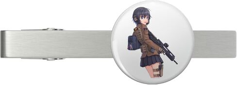 Take Advantage Of Anime Military The Next Things The Best Girls Boys Silver Tie Clip Tie Bar Veteran Gift in Saudi Arabia