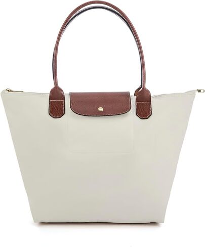 Tote Bag for Women Foldable Shoulder Bag Nylon Weekend Hobo Handbag in Saudi Arabia