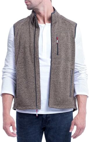 Orvis Mens Sweater Fleece Vest (M, Brown) in Kuwait