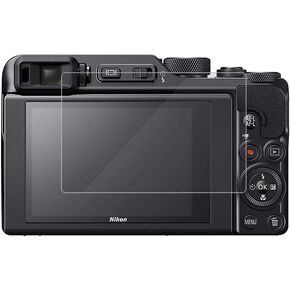 kinokoo Tempered Glass Film for Nikon A900 Crystal Clear Film Nikon A900 Screen Protector Bubble-Free/Anti-Scratch(2 Pack) in Kuwait