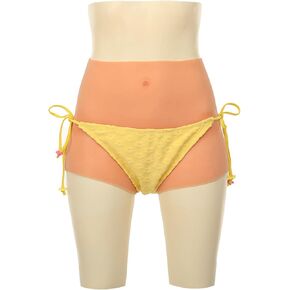 RuLin Silicone Fake Vagina Panties Silicone Boxer Briefs Floating Point Design for Crossdresser Drag Queen Cosplay L Size in Saudi Arabia