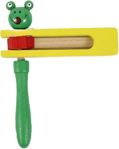 SUPER STAM Purim Colorful Wooden Clown Gragger Grogger Spinning ratchet noise maker 5.72 x 4.91 inches (01, LARGE, Standard Packaging) in Saudi Arabia