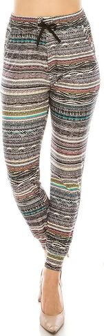 RENESEILLE Women's Casual Jersey Joggers - Elastic Waist Drawstring Tapered Pants Pockets Workout Yoga Active Athletic in Saudi Arabia