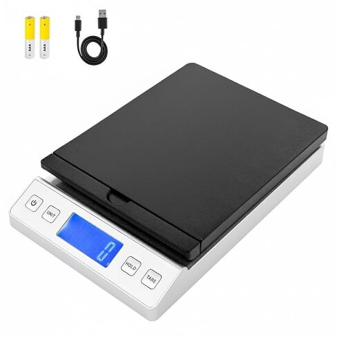 Smart Weigh Digital Shipping Postal Scale Commercial Weight Scale for Shipping Packages Small Business 440lbs Capacity Accurate Postage Scale for Packages Mailing Weight Scale USB Rechargeable in Kuwait