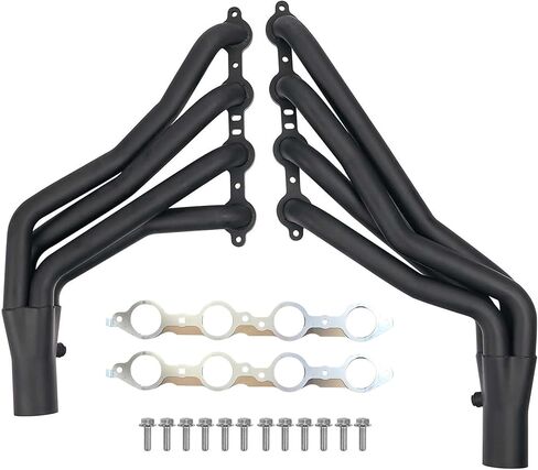 رؤوس الأنبوبة الطويلة لمقايضات LS. تناسب 60-87 شاحنات تشيفي وجي إم سي C10 C20 C30 2wd. يناسب أيضًا الجسم المربع 88 وما فوق 2wd (لا يناسب نمط جسم OBS) in Kuwait