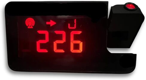 Gluview Glucose Projector Clock for Diabetes | FDA Cleared Continuous Glucose Monitor Display for Dexcom & Libre | Nighttime Glucose Tracking, Sleep-Friendly Display, Real-Time CGM Data Projection in Saudi Arabia