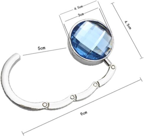 1pc Compact Foldable Handbag Hanger,Safeguard Your Purse with Elegant Ease, for Desktops in Cafes and Libraries in Saudi Arabia