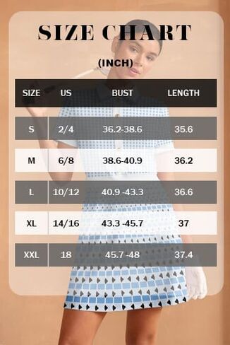 ACEGOLFS Women's Golf Tennis Dress Short Sleeve Collared Workout Athletic Dresses UPF 50+ Casual Golf Clothes for Women in Saudi Arabia