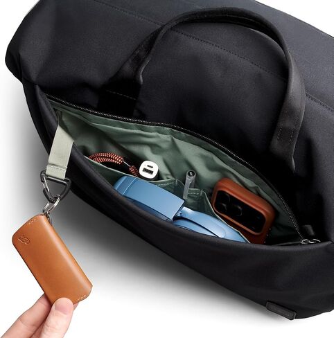 Bellroy Classic Duffel 35L (casual weekender bag with easy organization) - Black in Saudi Arabia