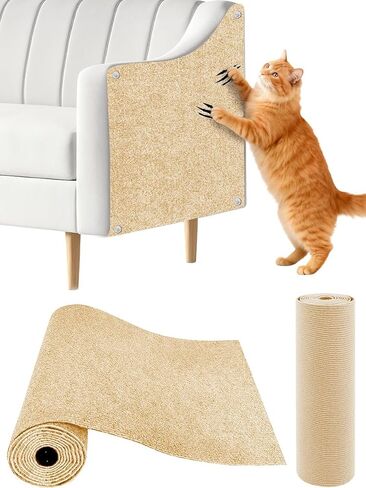 واقي الأثاث الأريكة Cat Scratch Couch ، ردع لوحة خدش القط اللاصقة للأثاث ، واقي أريكة خدش Cat Catmbing من Cat Claws Scratfer for Indoor Cat (Navy ، 39.3x15.8in) in Kuwait