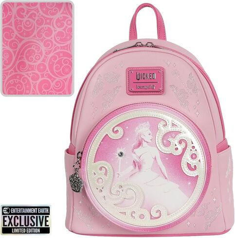 حقيبة ظهر صغيرة من Loungefly Wicked Glinda - حصريًا من Entertainment Earth in Kuwait