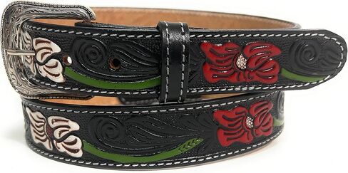 Kids Baby Toddler Western Style Belt, Floral Decorated Kids Cowboy Cowgirl Western Belt in Saudi Arabia