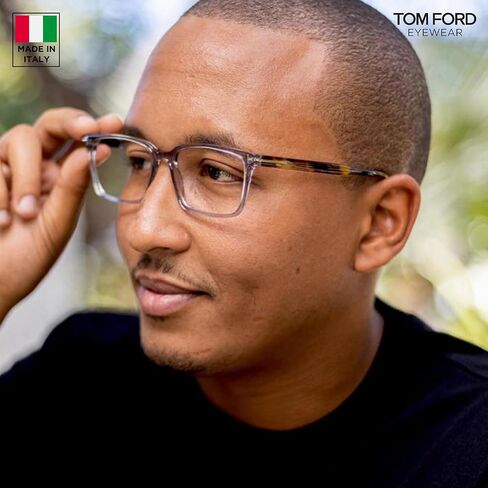 Tom Ford FT5802-B Retangle Shape Eyeglass Frame With Luxury Eyewear Kit in Saudi Arabia