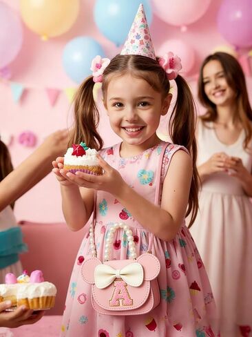 محفظة للأطفال الصغار لهدايا الأطفال، مجموعة هدايا عيد الميلاد للفتيات بعمر 3 4 5 6 7 8 سنوات، حقيبة يد صغيرة تمر بالجسم in Kuwait