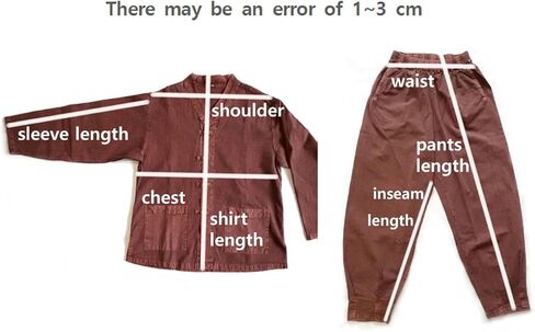 Altair Unisex 100% Cotton Embroidered Shirt or Pants – Zen Meditation Clothing, Modern Hanbok-Inspired Casual Wear in Saudi Arabia