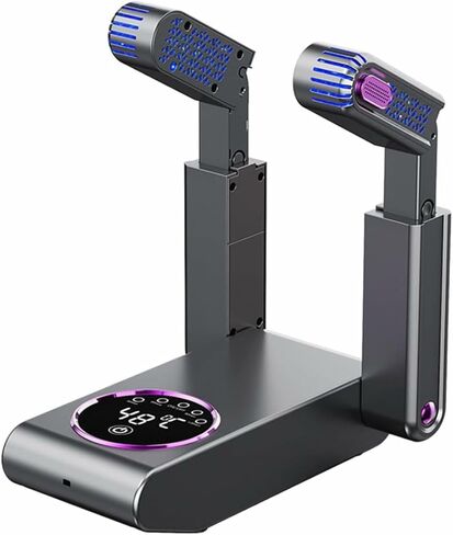 مجفف أحذية كهربائي تلسكوبي مع تحكم ذكي باللمس، آلة تجفيف أحذية قابلة للتعديل بتصميم قابل للتمديد للأحذية والقفازات in Kuwait