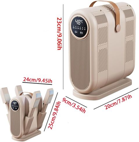 Work Boot Dryers 360° without dead angles, 4 times stronger wind speed Shoe Sanitizer Machine For Ski Boots, Shoes, Gloves in Saudi Arabia