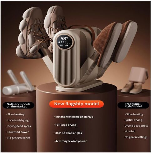Work Boot Dryers 360° without dead angles, 4 times stronger wind speed Shoe Sanitizer Machine For Ski Boots, Shoes, Gloves in Saudi Arabia