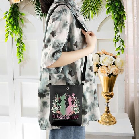 WCGXKO The Musical Gifts Musical Lover Gift Because I Knew You I Have Been Changed For Good Crossbody Bag in Saudi Arabia