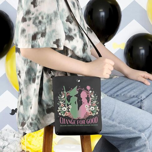 WCGXKO The Musical Gifts Musical Lover Gift Because I Knew You I Have Been Changed For Good Crossbody Bag in Saudi Arabia