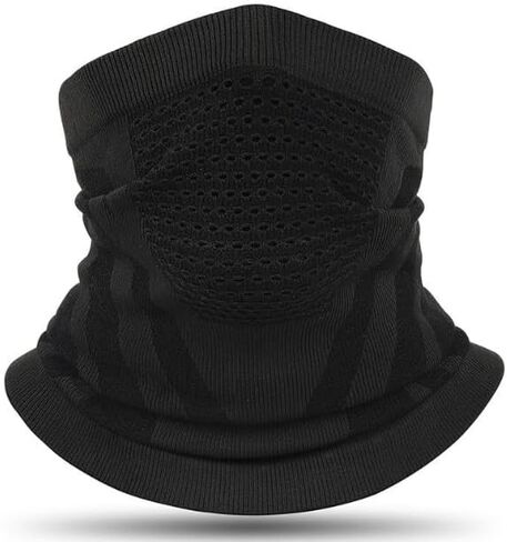 1pc Unisex Winter Neck Gaiter - Warm & Multipurpose for Outdoor Cycling, Running, Skiing Activities in Saudi Arabia