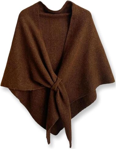 VUFVOID Pashmina Blend Shawl Wraps Women Knitted Shawls Wraps Cardigan Cape Cashmere Shoulder Top Sweater Shawl travel scarf in Saudi Arabia