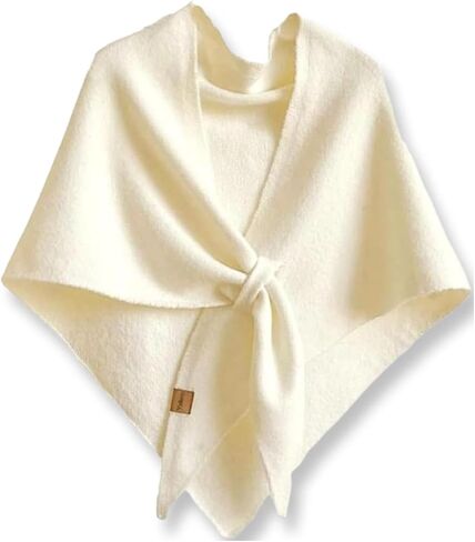 VUFVOID Pashmina Blend Shawl Wraps Women Knitted Shawls Wraps Cardigan Cape Cashmere Shoulder Top Sweater Shawl travel scarf in Saudi Arabia